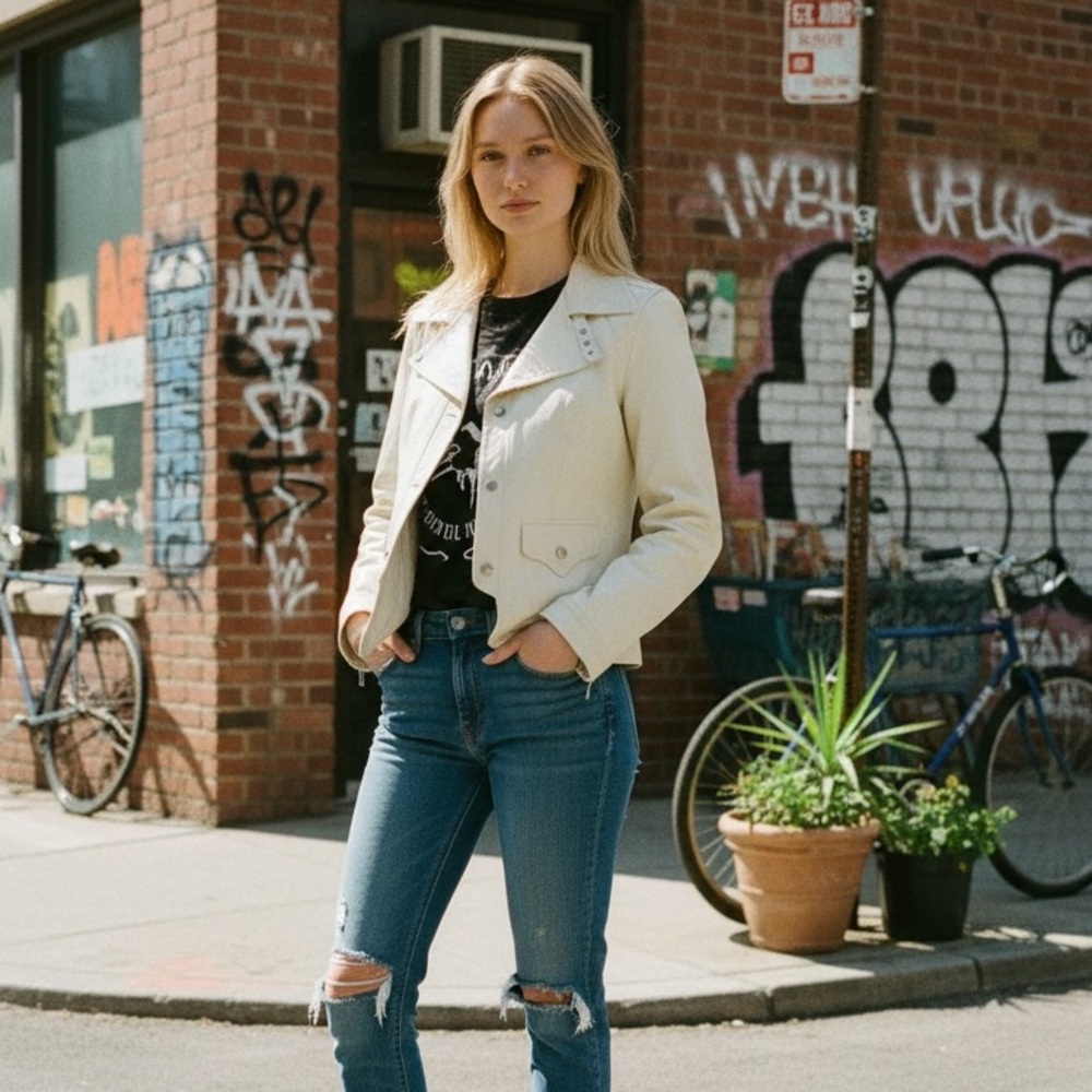 Genuine Leather Jacket by CAMI NYC - Vintage